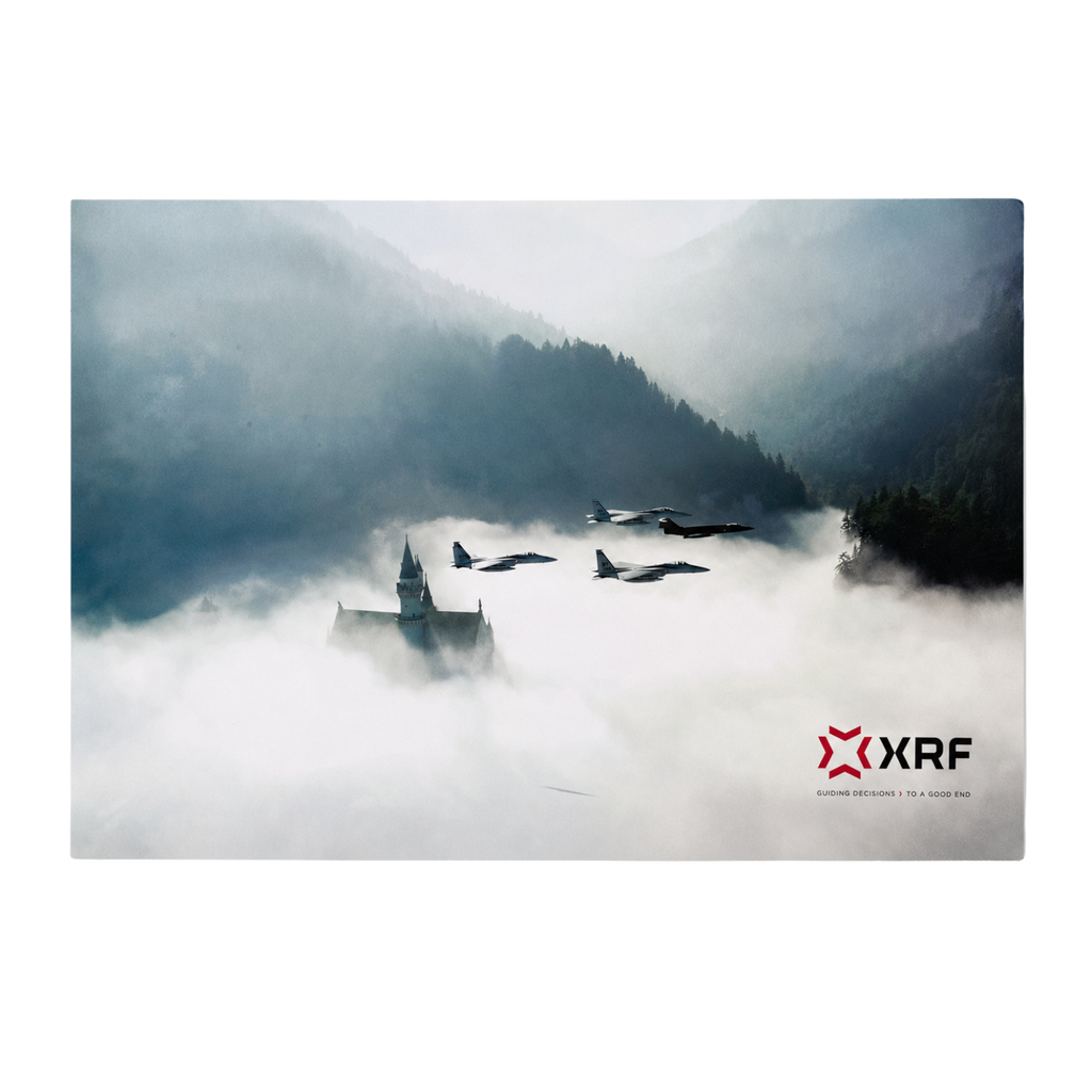 XRF Air Operations Foam Board Print – 150 × 100 cm