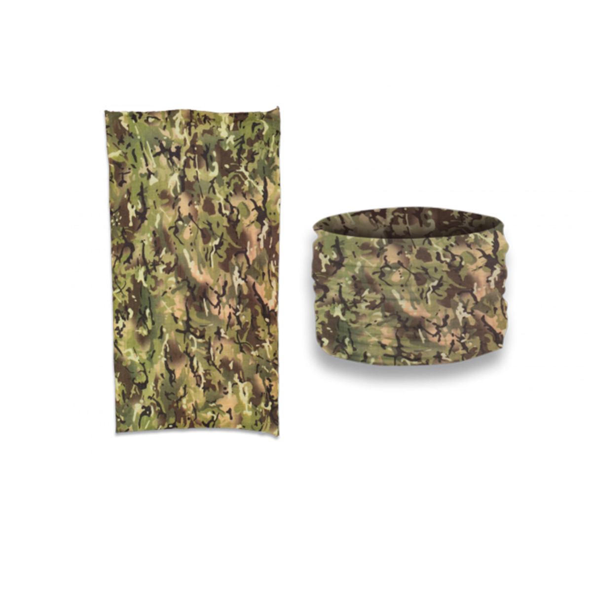 XRF Woodland Camouflage Neck Gaiter