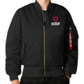 XRF Alpha Industries MA-1 Heritage Bomber Jacket – Black (S, M, L, XL, 2XL )