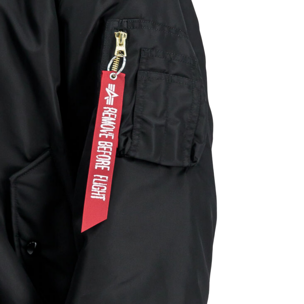 XRF Alpha Industries MA-1 Heritage Bomber Jacket – Black (S, M, L, XL, 2XL )