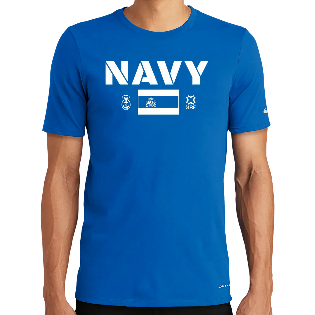 XRF Nike Navy Performance T-Shirt – Navy ( S, M, L, XL, XXL 3XL )