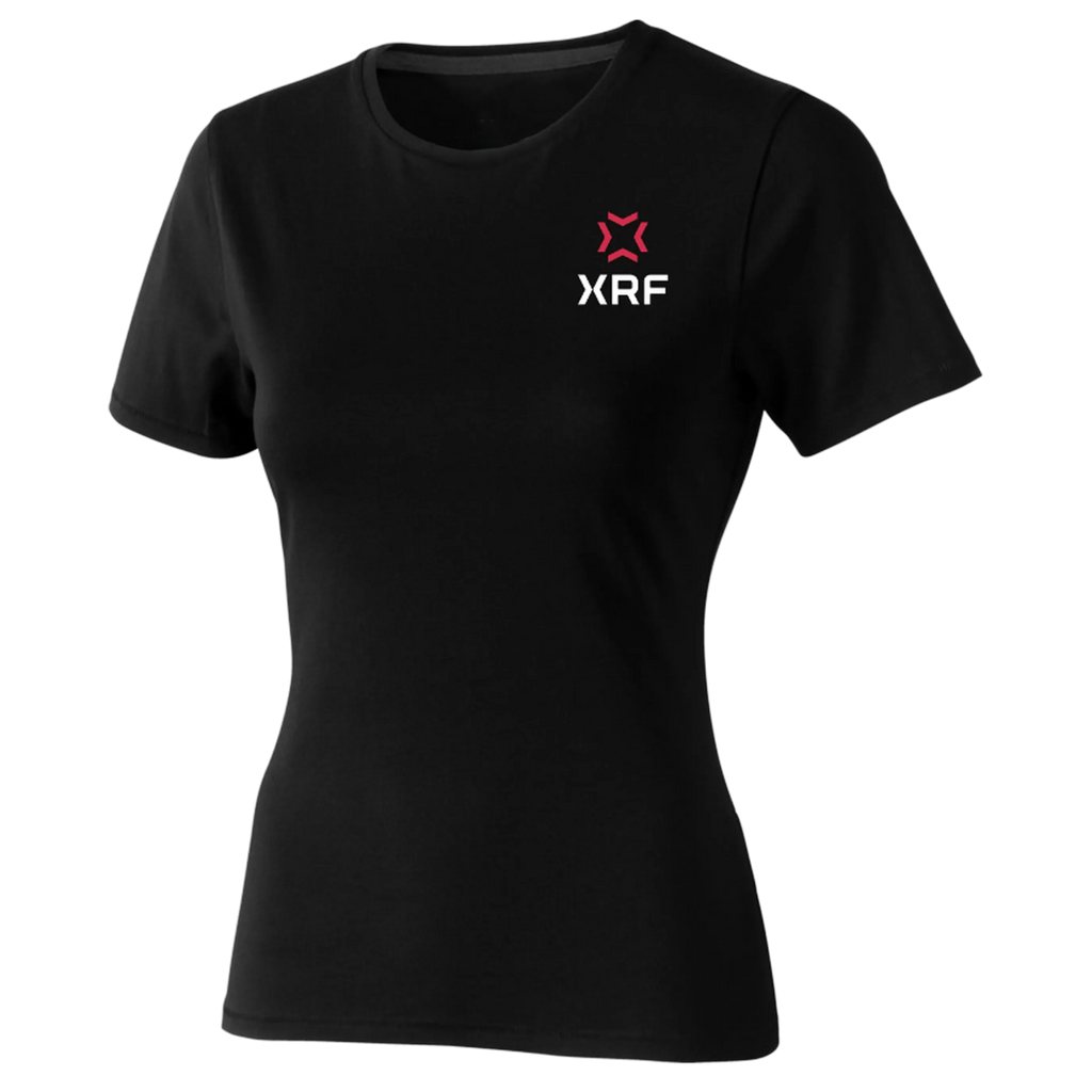 XRF Women’s Classic Black T-Shirt ( S, M, L, XL )