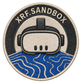 XRF SANDBOX Blue Systems Embroidered Patch (One Size)