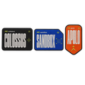 XRF Tri-Form Operations Embroidered Patch Set – Colossus, Sandbox & Apolo – 3-Pack