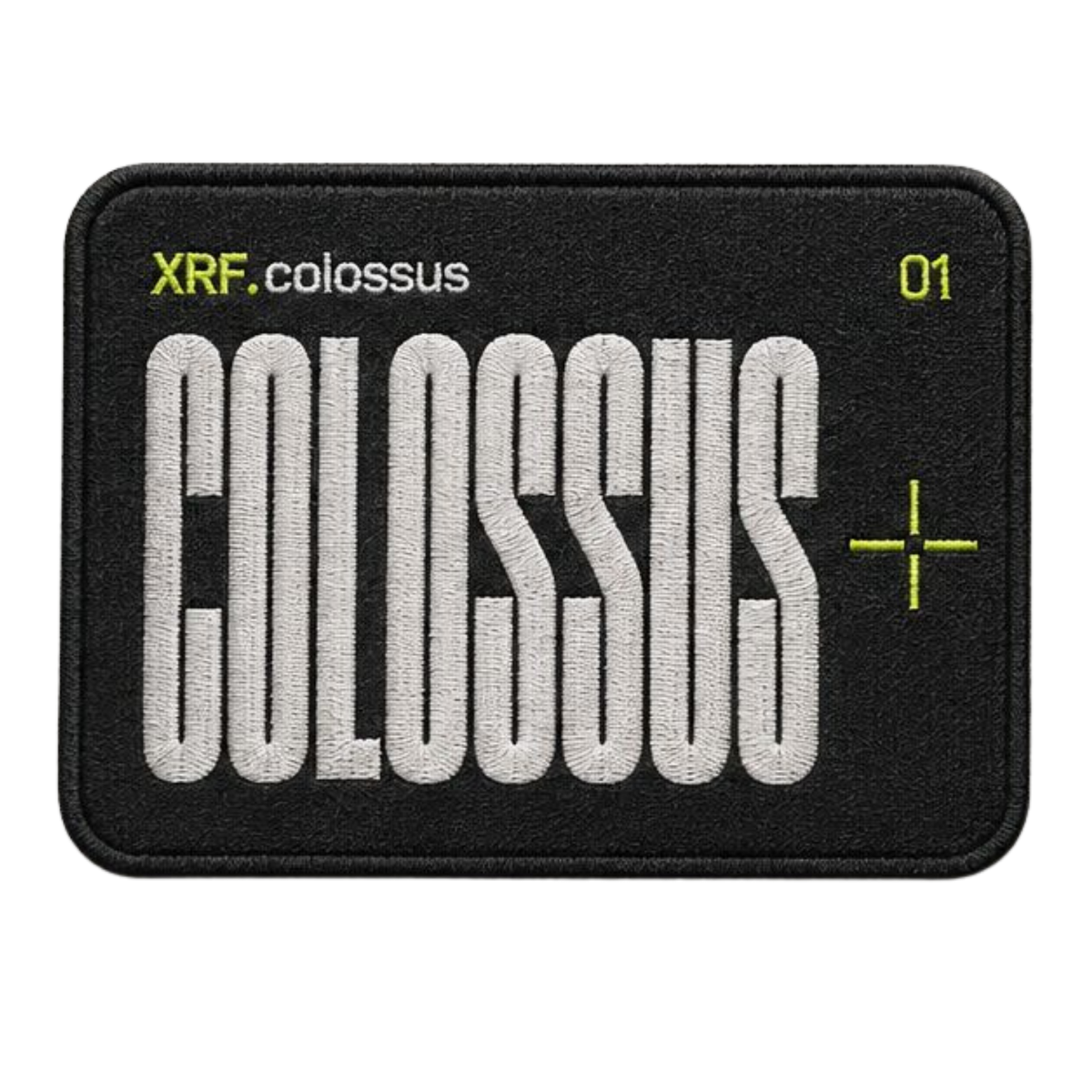 XRF Tri-Form Operations Embroidered Patch Set – Colossus, Sandbox & Apolo – 3-Pack