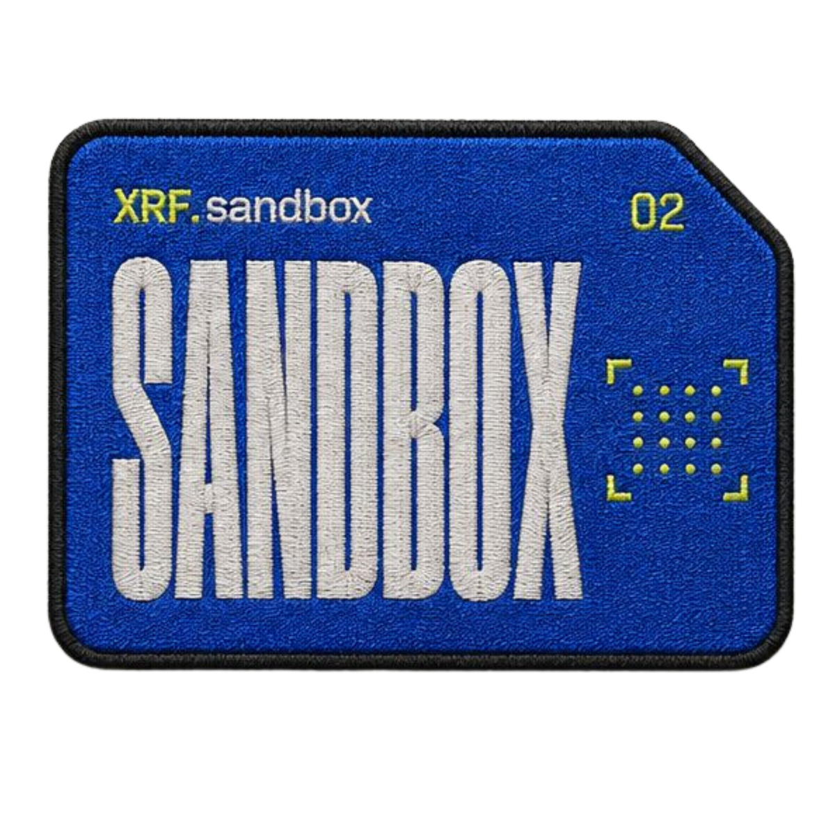 XRF Tri-Form Operations Embroidered Patch Set – Colossus, Sandbox & Apolo – 3-Pack